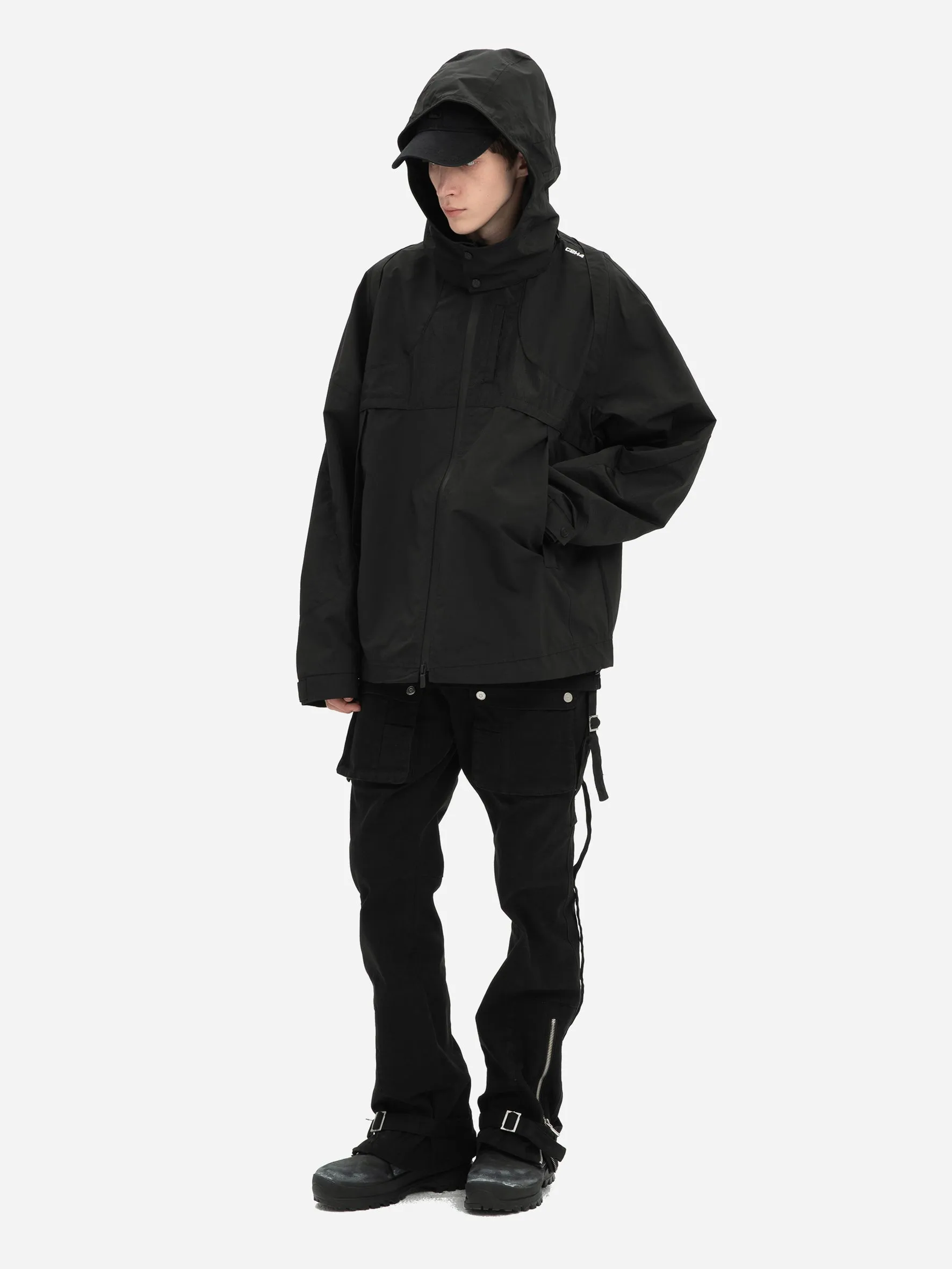 004 - Intervein Panelled Windbreaker