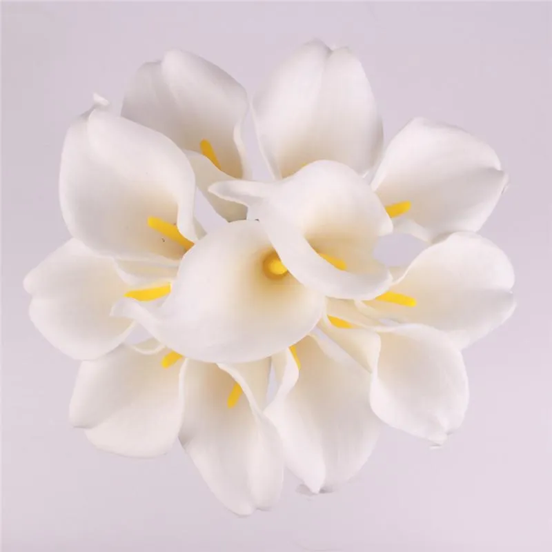 11pcs Artificial Mini Calla Lily Flower