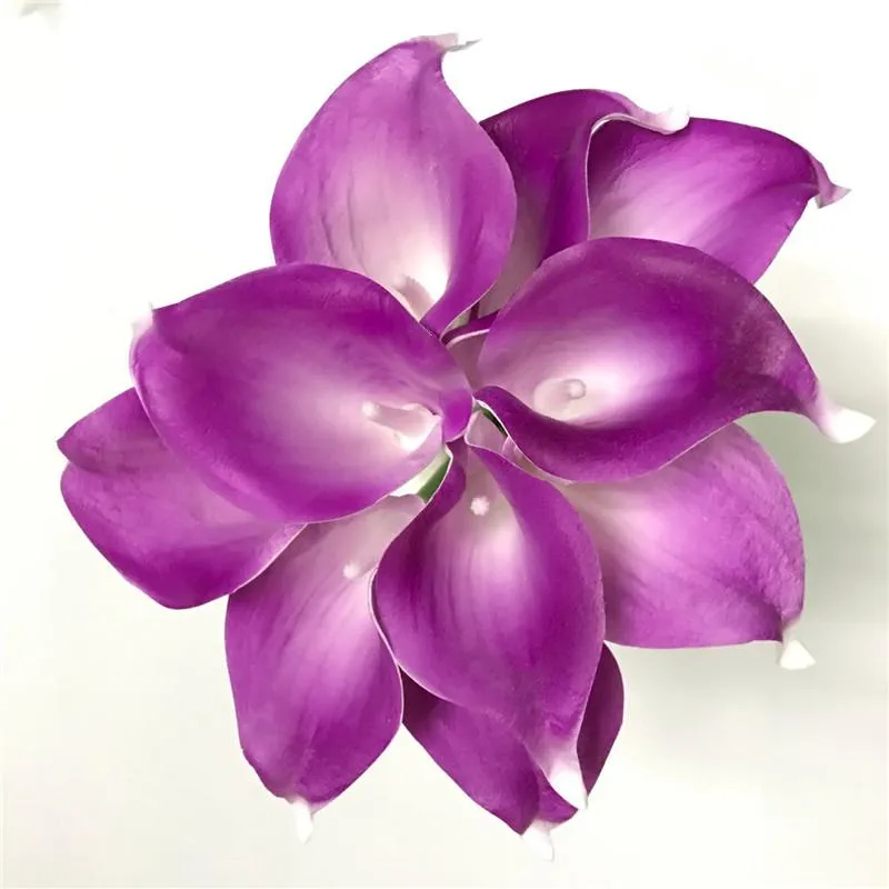 11pcs Artificial Mini Calla Lily Flower