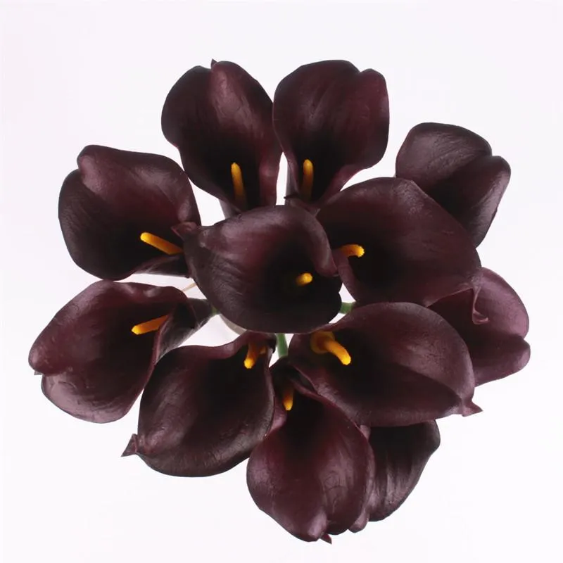 11pcs Artificial Mini Calla Lily Flower