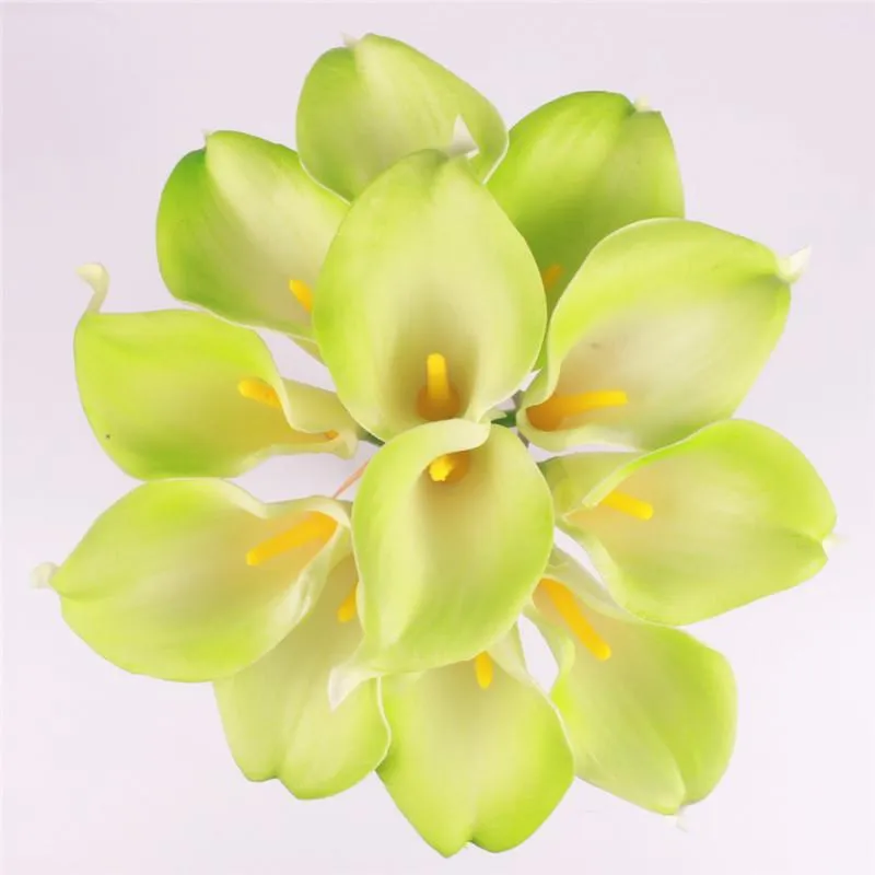 11pcs Artificial Mini Calla Lily Flower