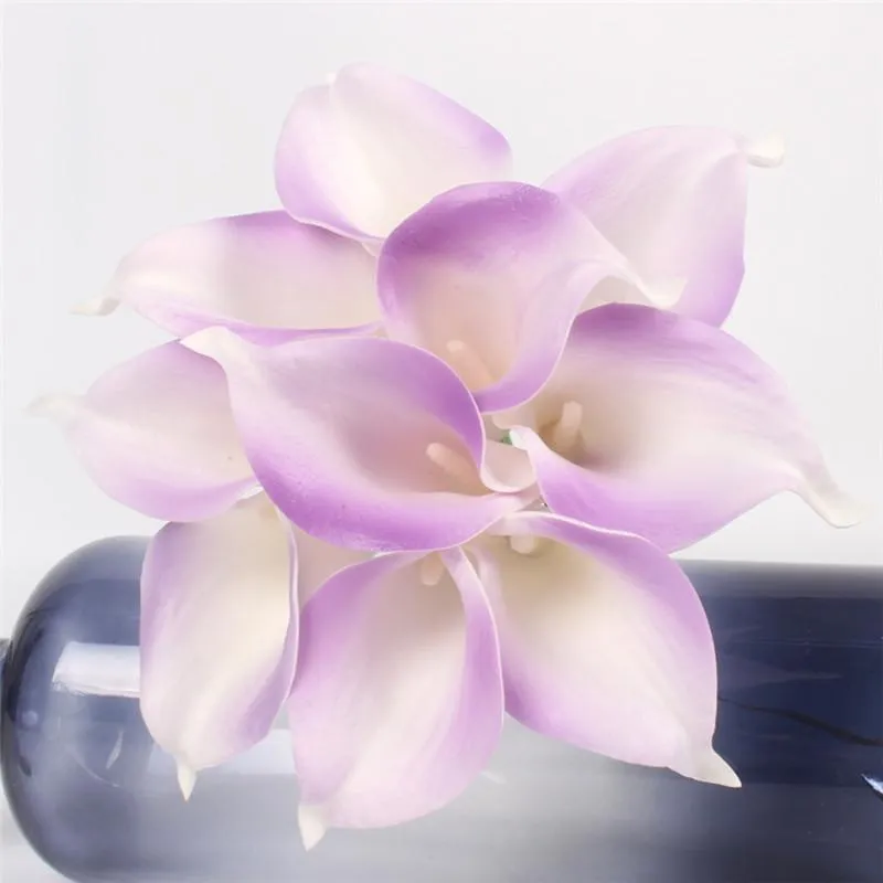 11pcs Artificial Mini Calla Lily Flower