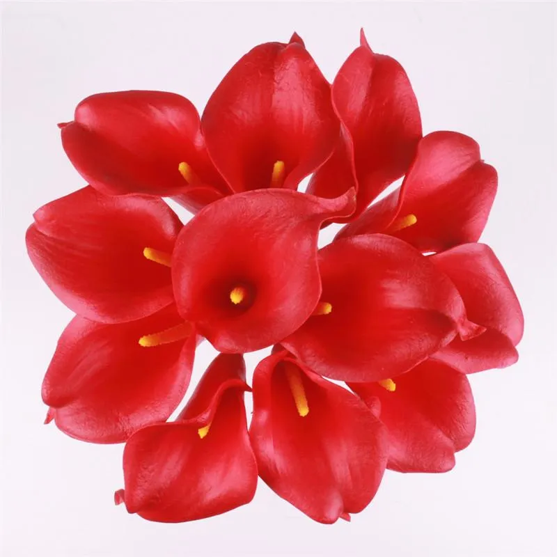 11pcs Artificial Mini Calla Lily Flower