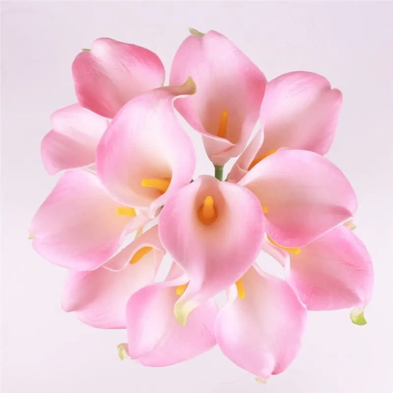 11pcs Artificial Mini Calla Lily Flower