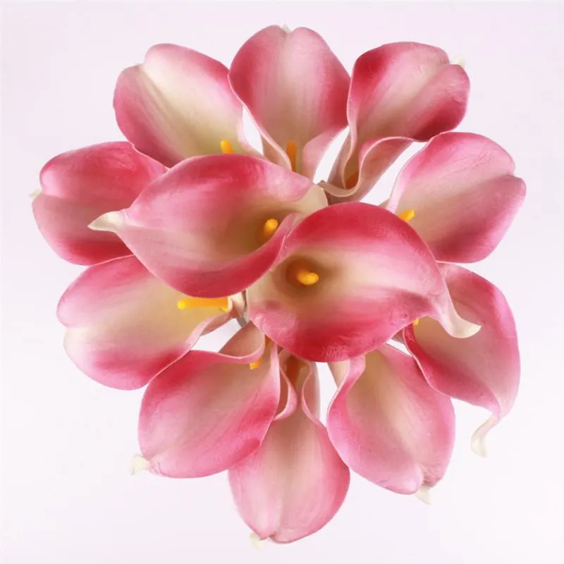 11pcs Artificial Mini Calla Lily Flower