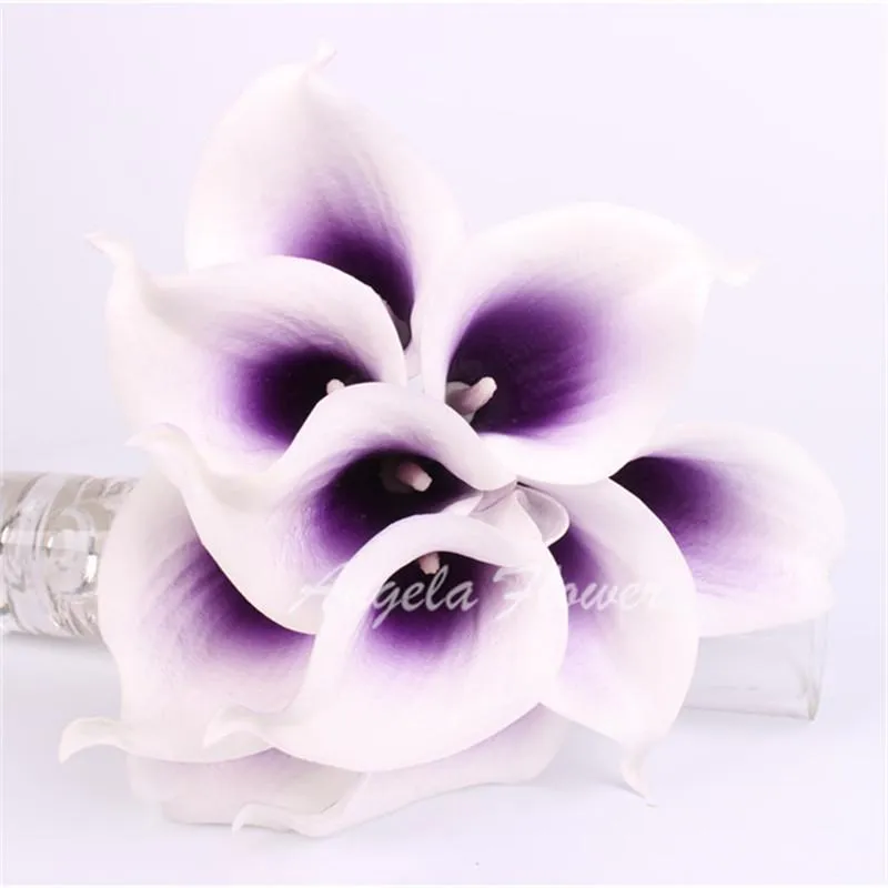 11pcs Artificial Mini Calla Lily Flower