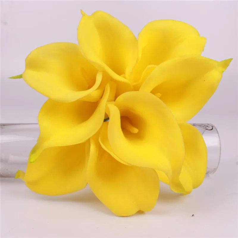 11pcs Artificial Mini Calla Lily Flower