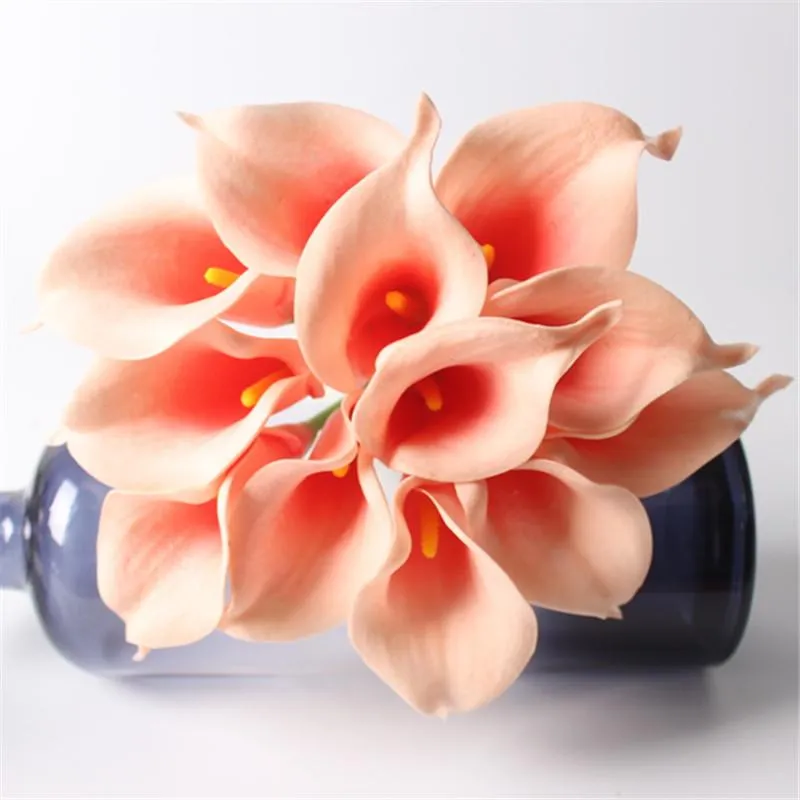 11pcs Artificial Mini Calla Lily Flower