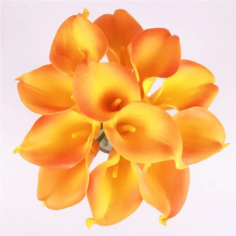 11pcs Artificial Mini Calla Lily Flower