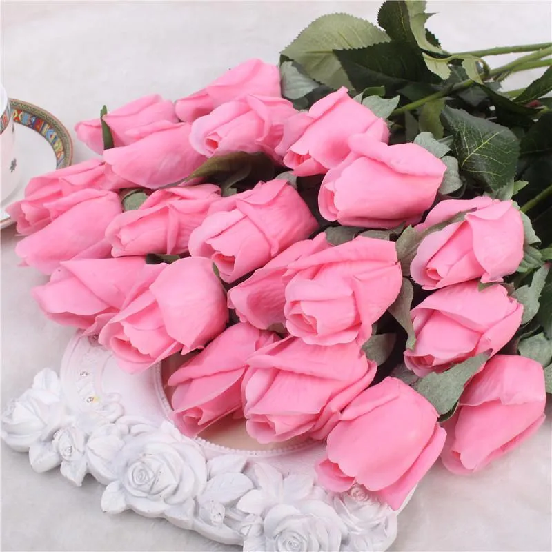 11pcs Artificial Realistic Rose Bouquet