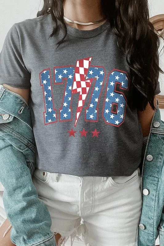 1776 America 4th Of July Graphic T Shirts