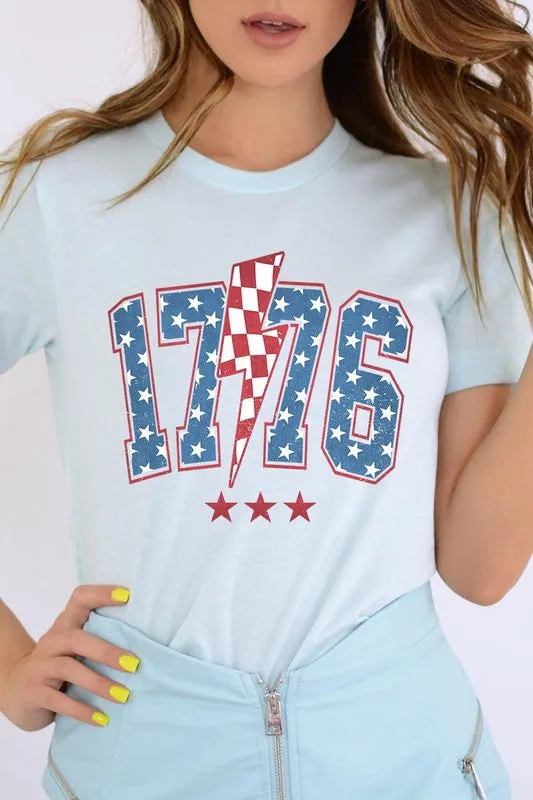 1776 America 4th Of July Graphic T Shirts