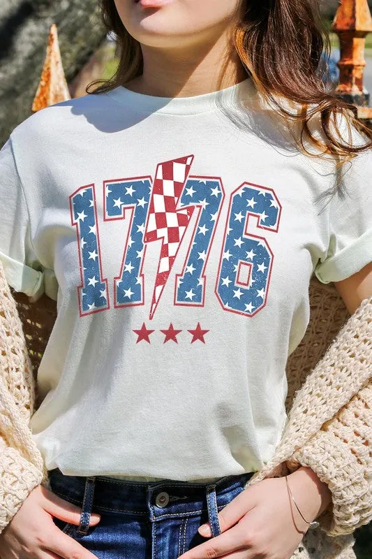 1776 America 4th Of July Graphic T Shirts