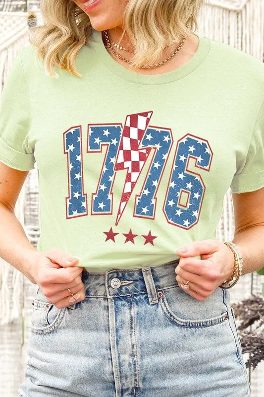 1776 America 4th Of July Graphic T Shirts