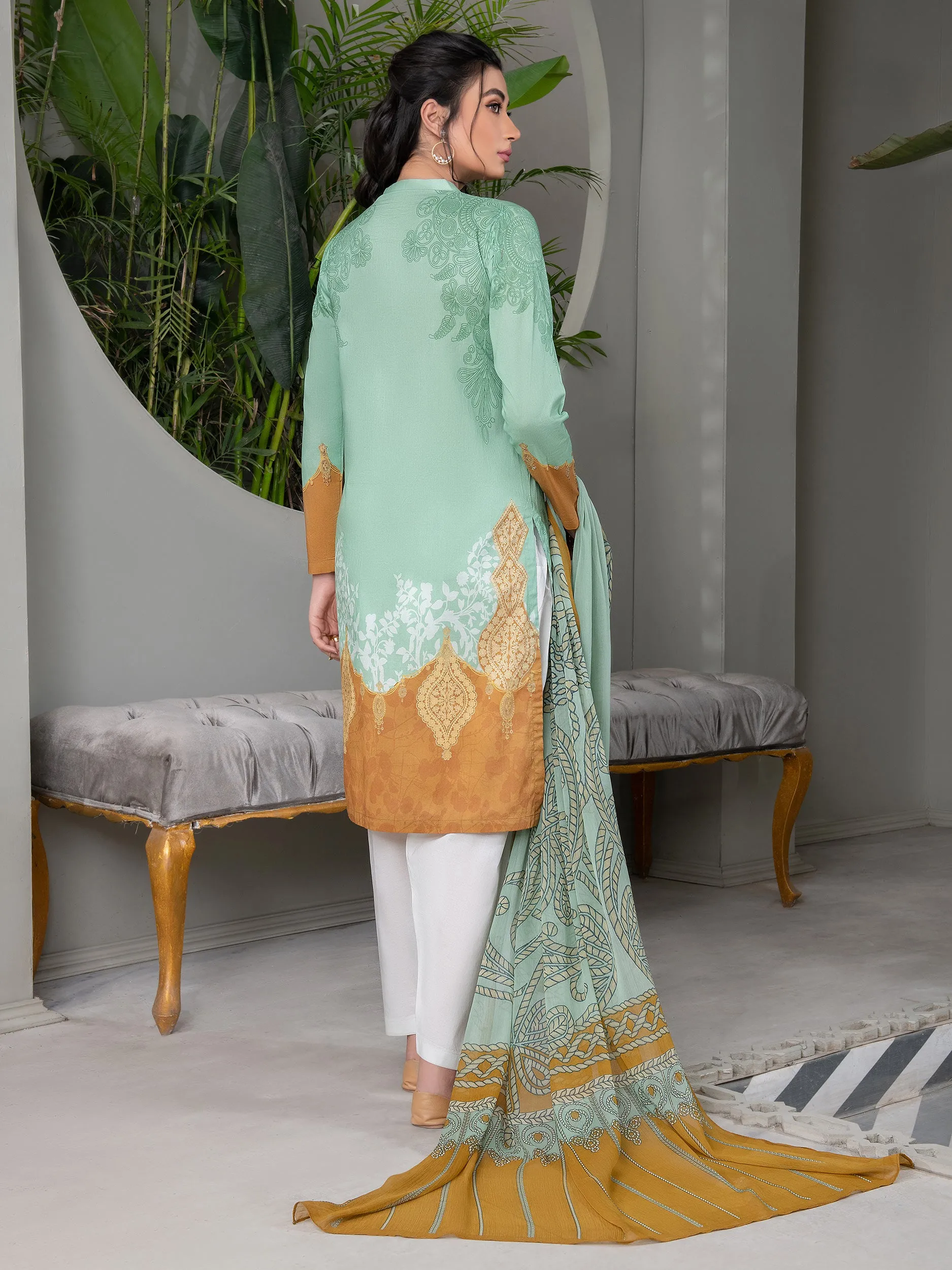 2 Piece Embroidered Lawn Suit