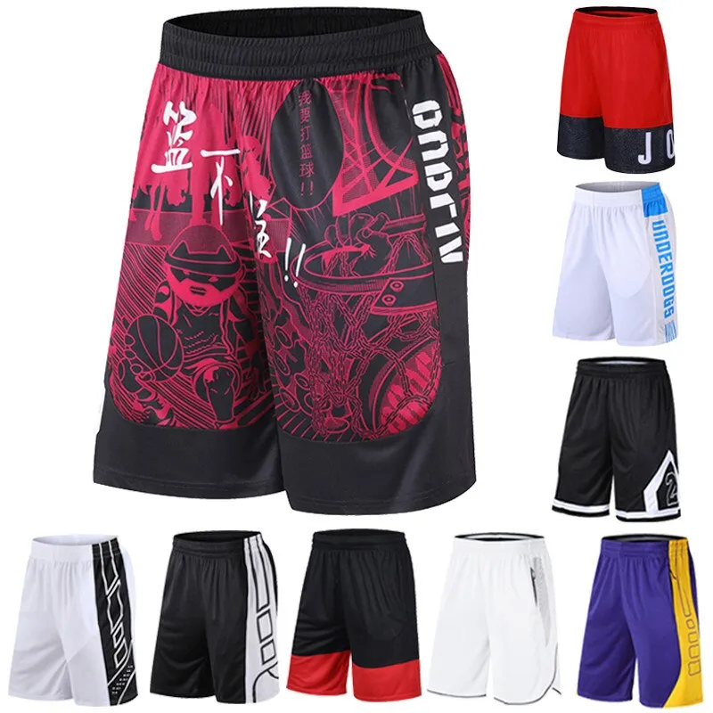 2pcs Set Men Running Compression Sport Pant Suit Basketball Jersey Sweatpants for Youngster Male Workout Elastic Leggings Shorts