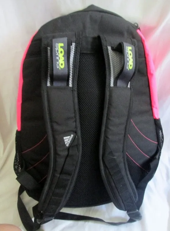 ADIDAS HICKORY BACKPACK Shoulder Rucksack Travel BAG PINK NEON BLACK Vegan