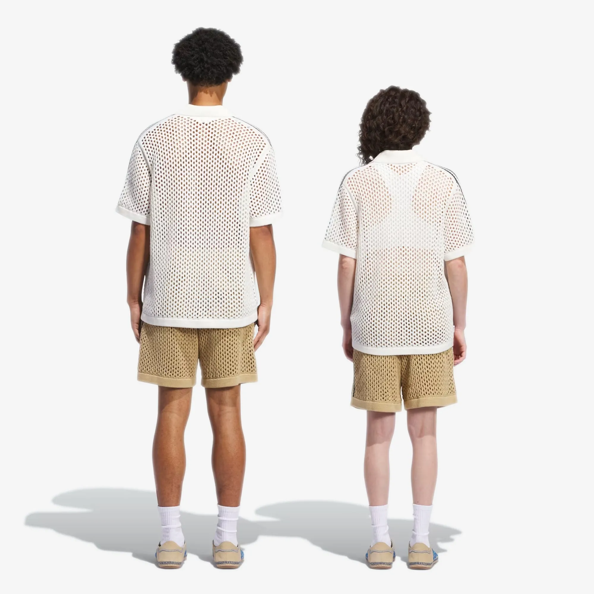 ADIDAS ORIGINALS | CLOT CROCHET POLO BY EDISON CHEN { CORE WHITE