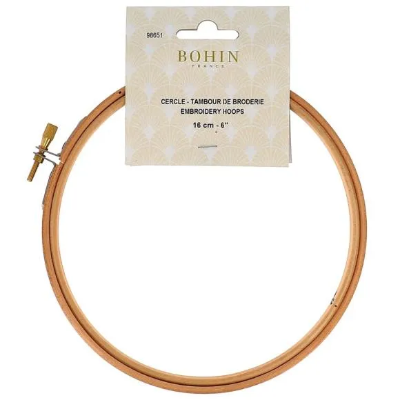 Agathis Wood Embroidery Hoop