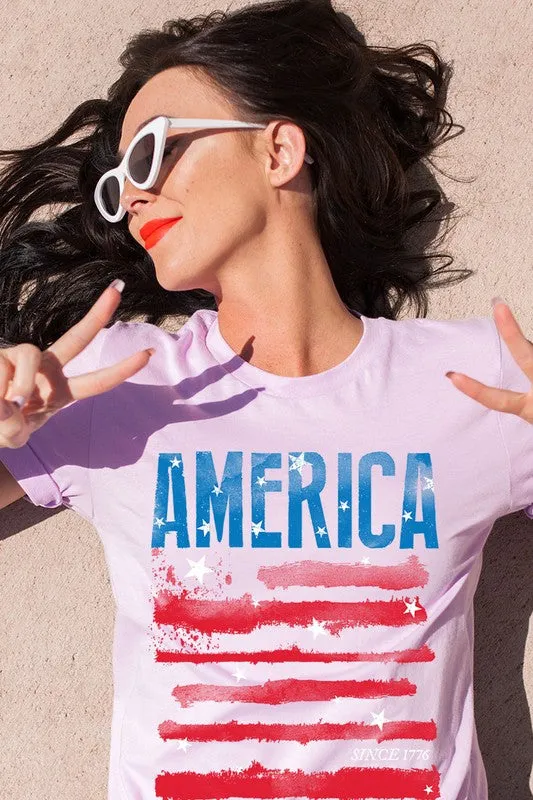 America Since 1776 Graphic T Shirts