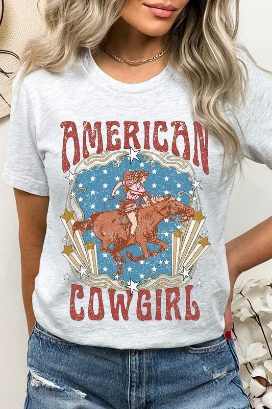 American Cowgirl Graphic T Shirts