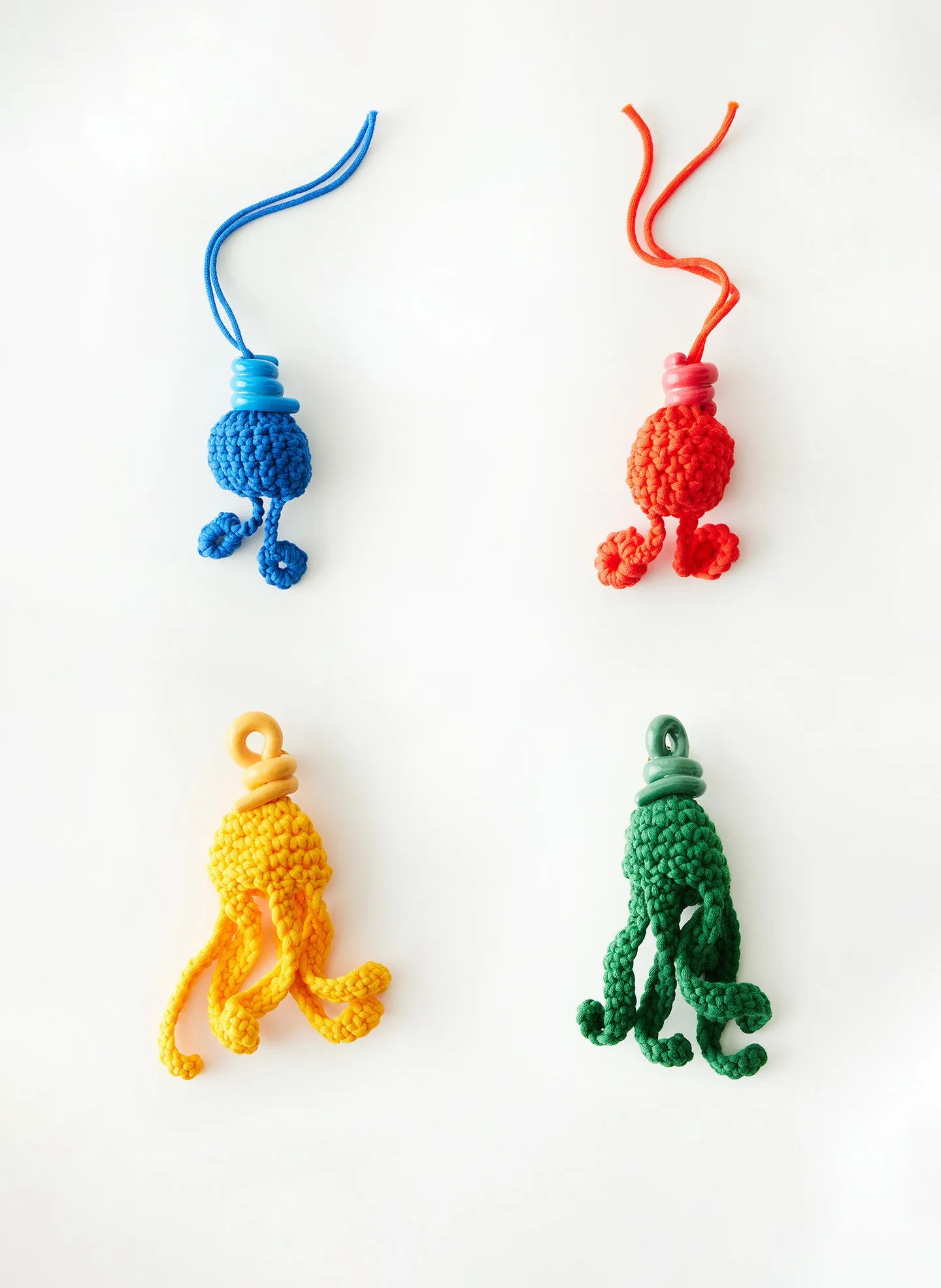 Amico Crochet Charms - Set of 4