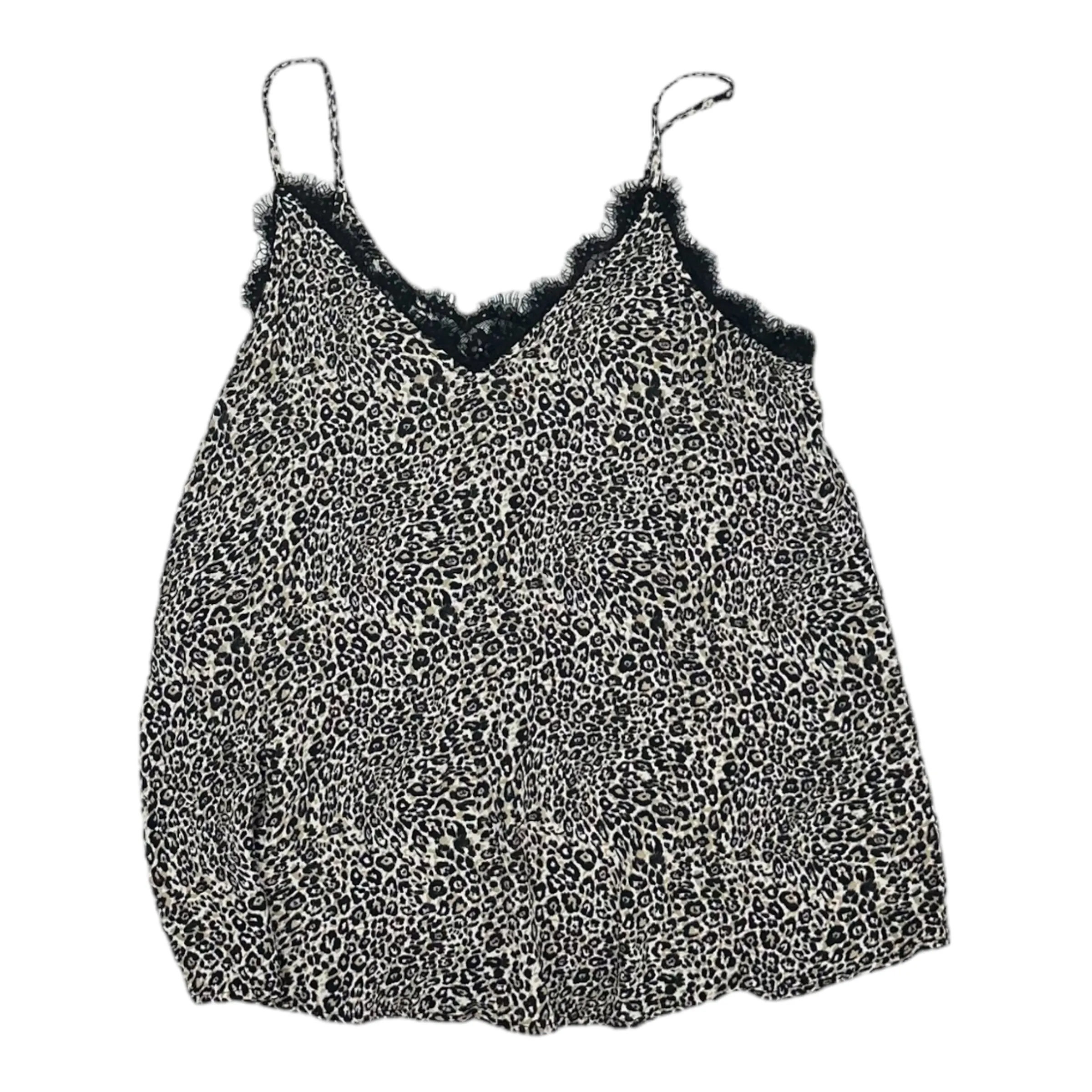 ANIMAL PRINT TOP SLEEVELESS by MI AMI Size:M