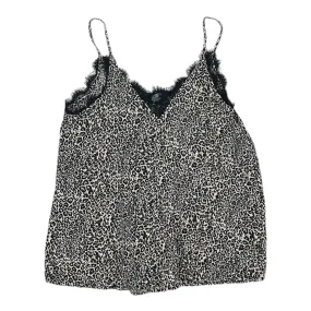 ANIMAL PRINT TOP SLEEVELESS by MI AMI Size:M