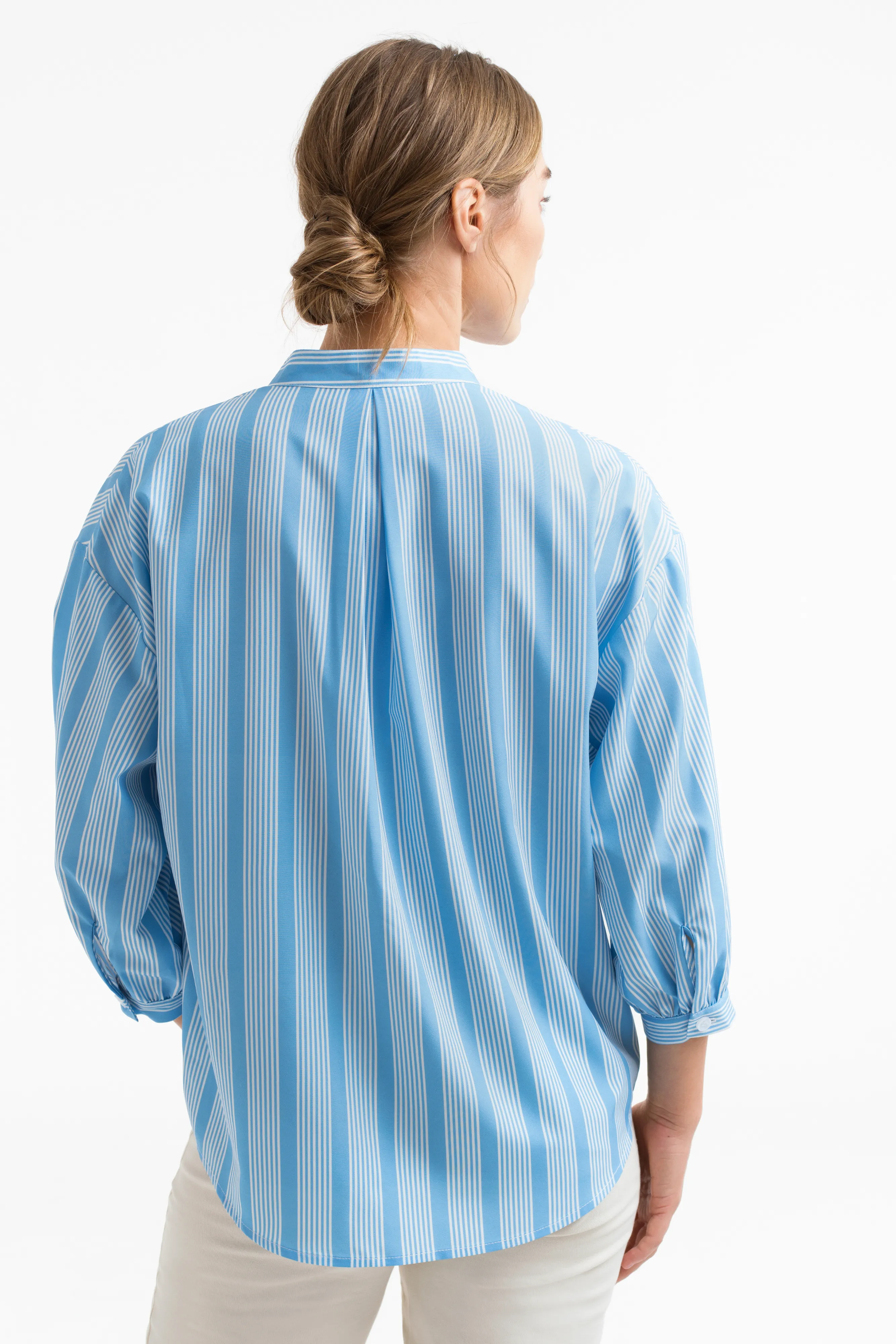 Arial Striped Buttoned Down Shirt