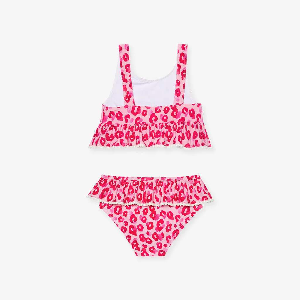 Ashley Ruffled Tankini Two Piece Swimsuit