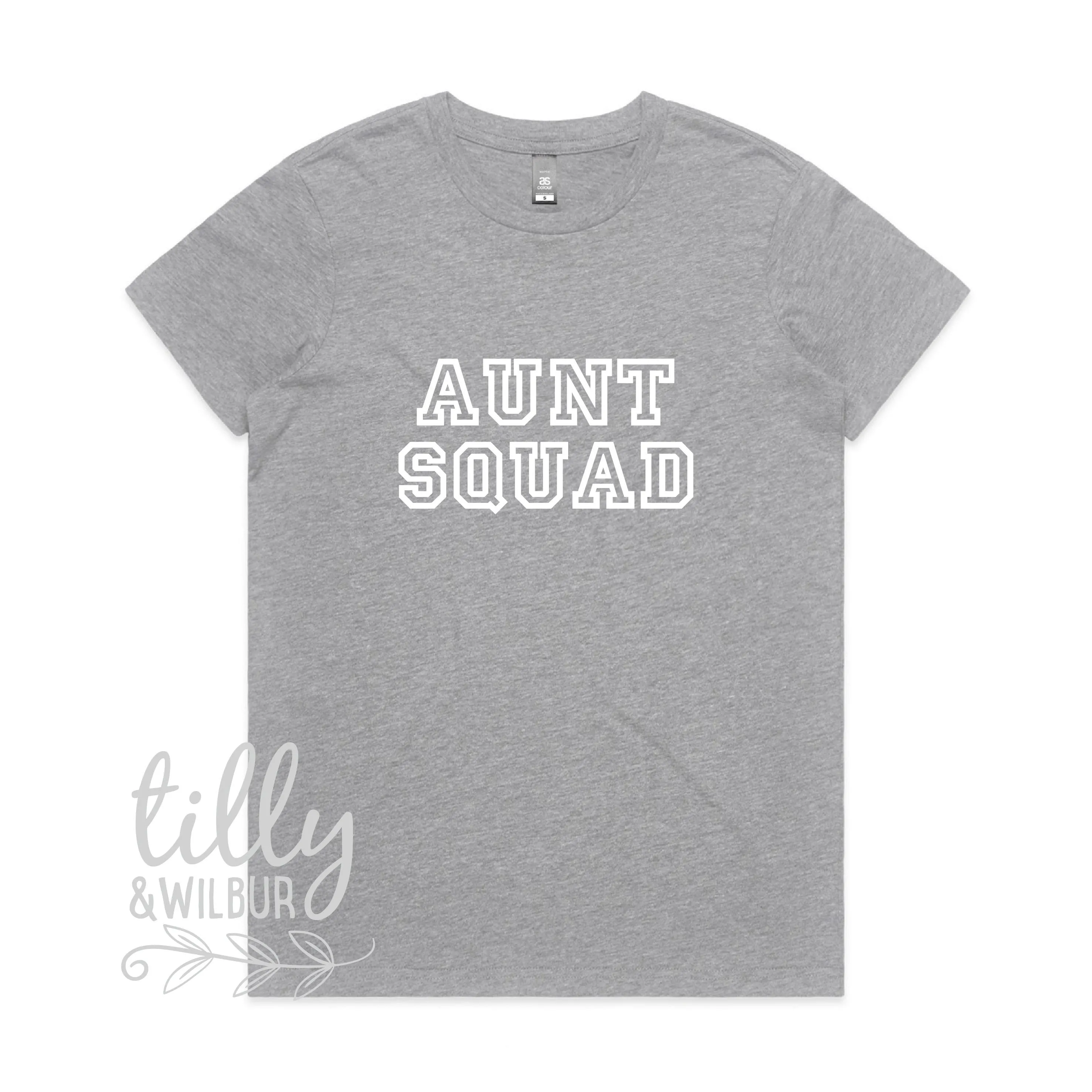 Aunt Squad T-Shirt, Pregnancy Announcement Shirt, I'm Going To Be An Aunty, Baby Shower Outfit, Women's Clothing, Aunt-To-Be, Auntie