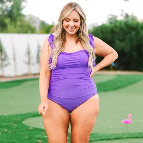 Bahama Beauty Swimsuit, Purple