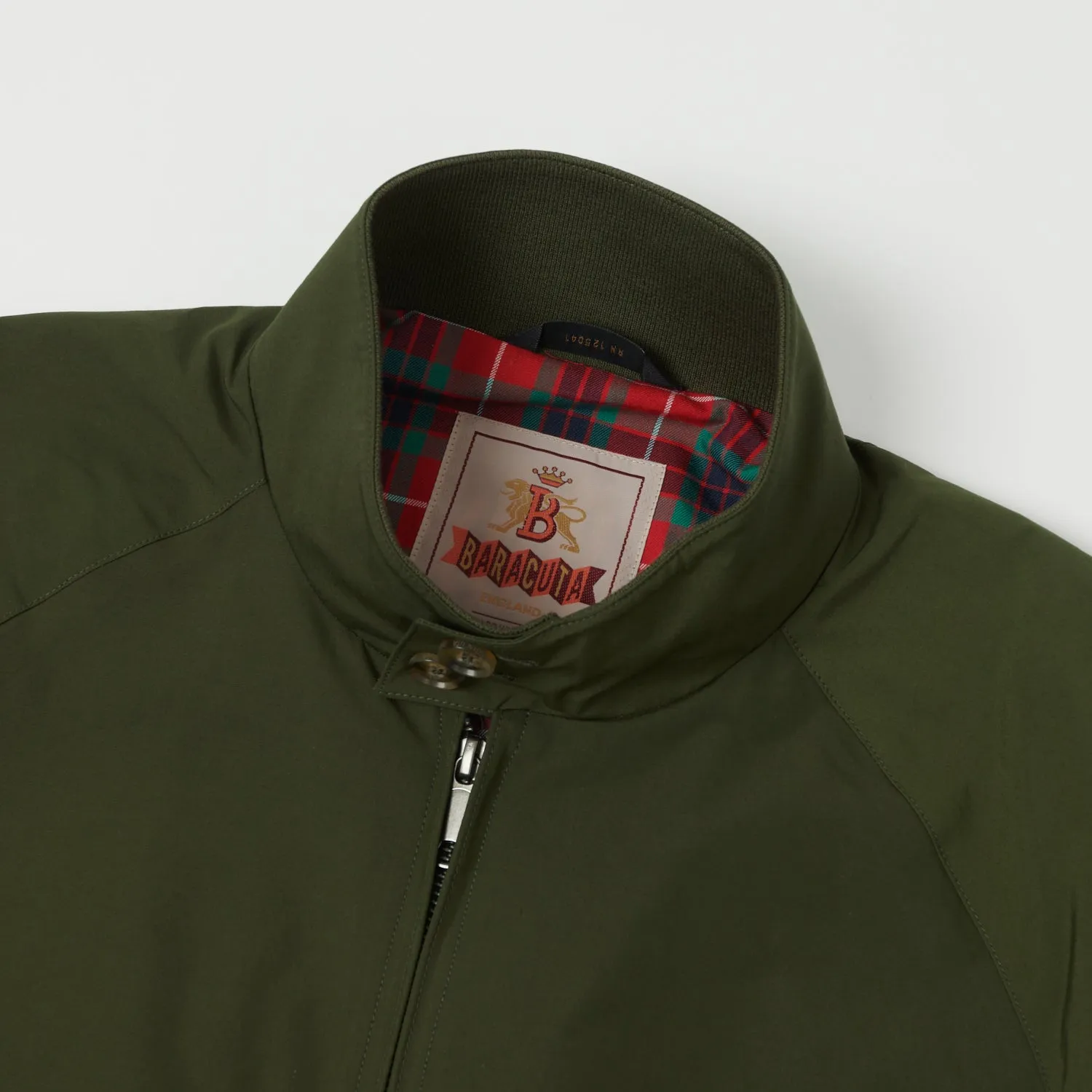 Baracuta G9 'Baracuta Cloth' Harrington Jacket - Beech