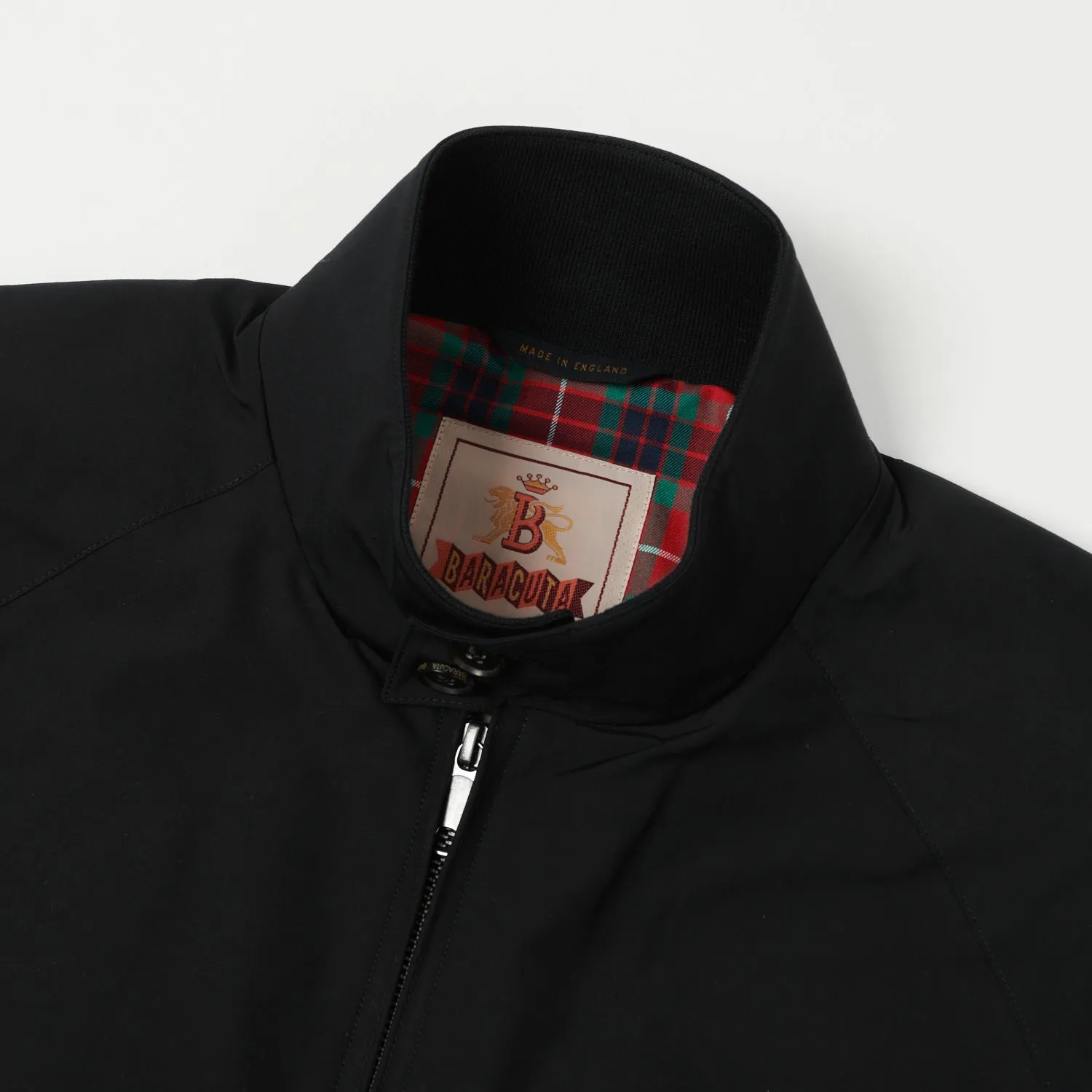 Baracuta G9 'Baracuta Cloth' Harrington Jacket - Black