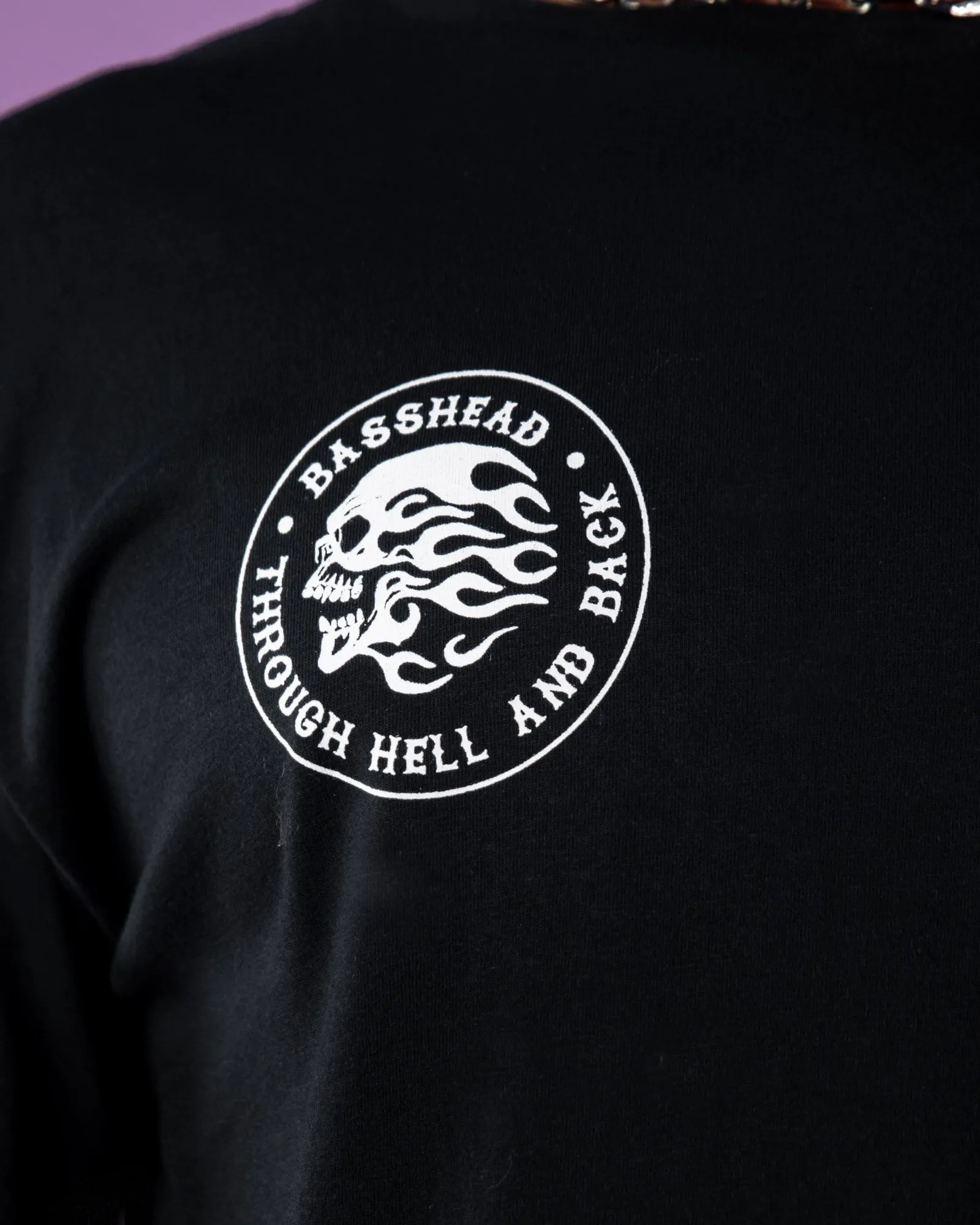 Basshead Hell and Back Men's T-Shirt