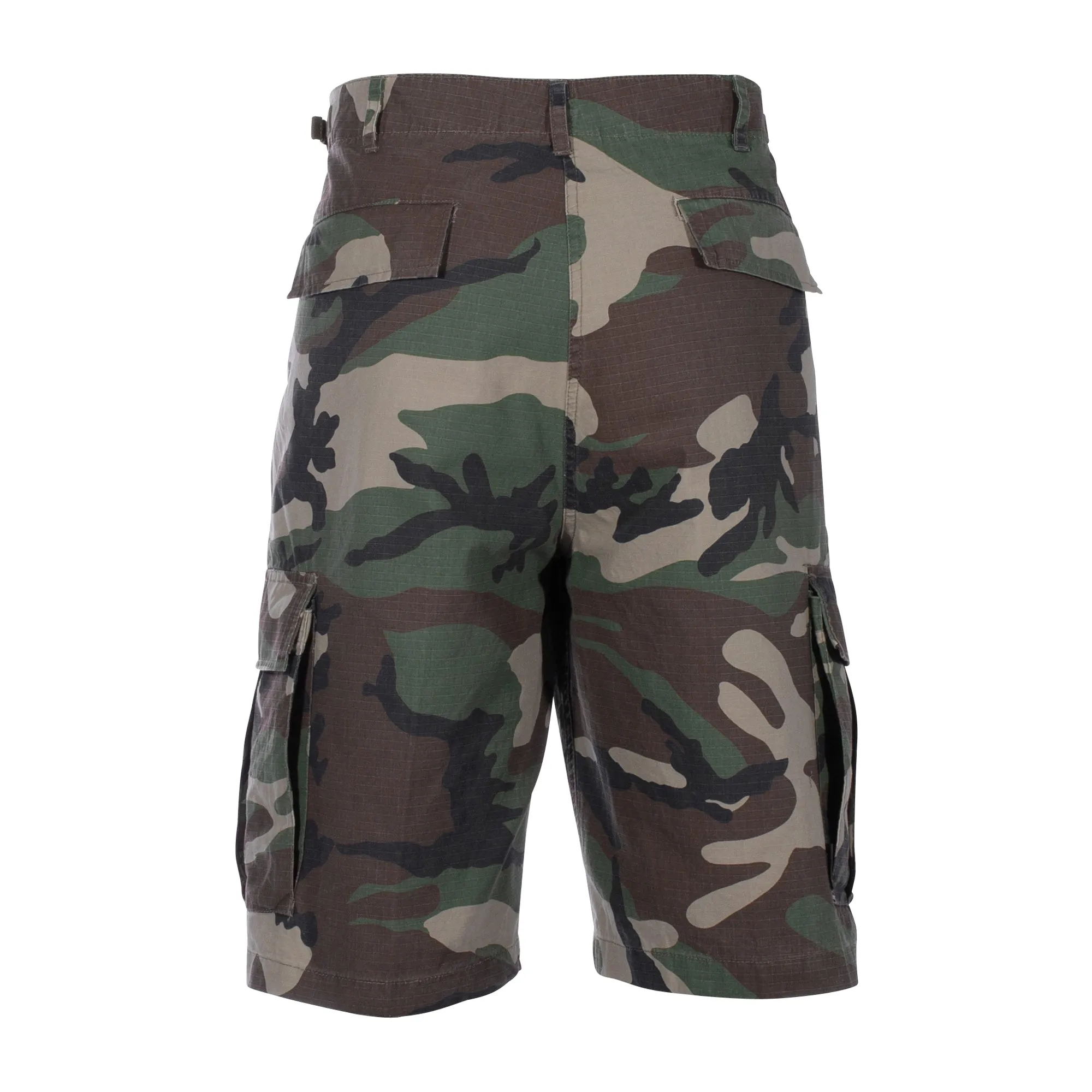 Bermuda Shorts Rip-Stop Washed woodland