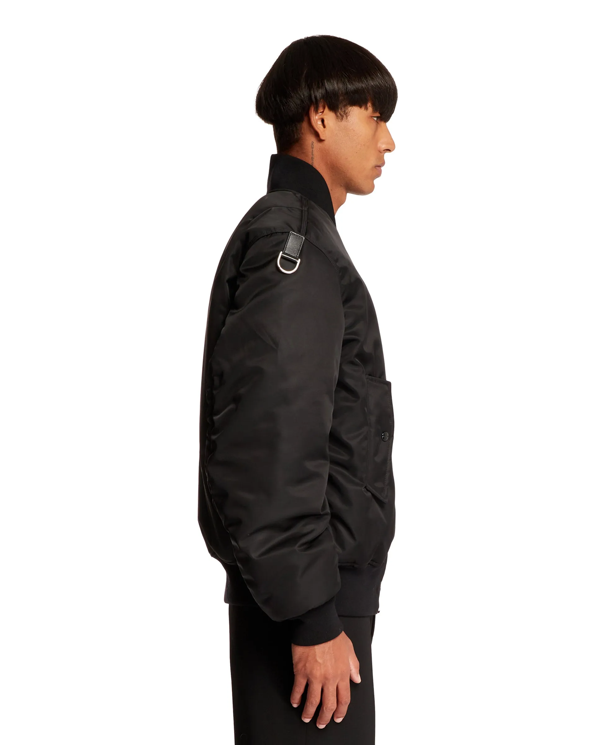 Black Bomber Jacket