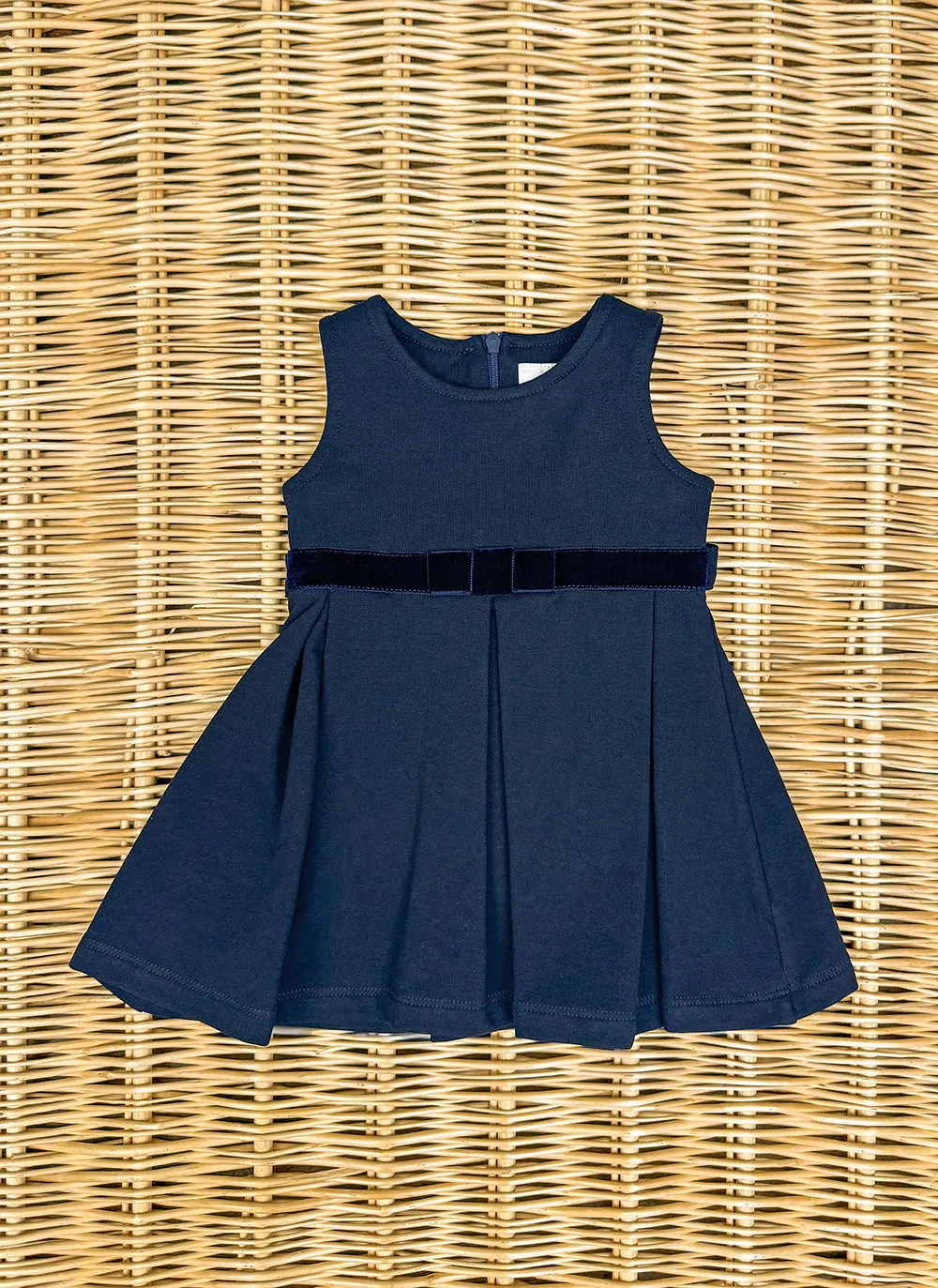 Blue Jersey Dress