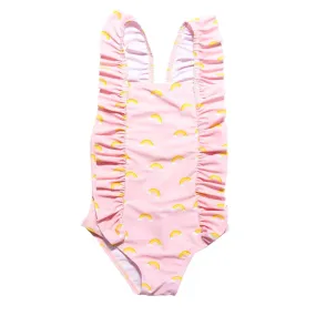 Blueberry Bay Rainbow Hollow One Piece Swimsuit