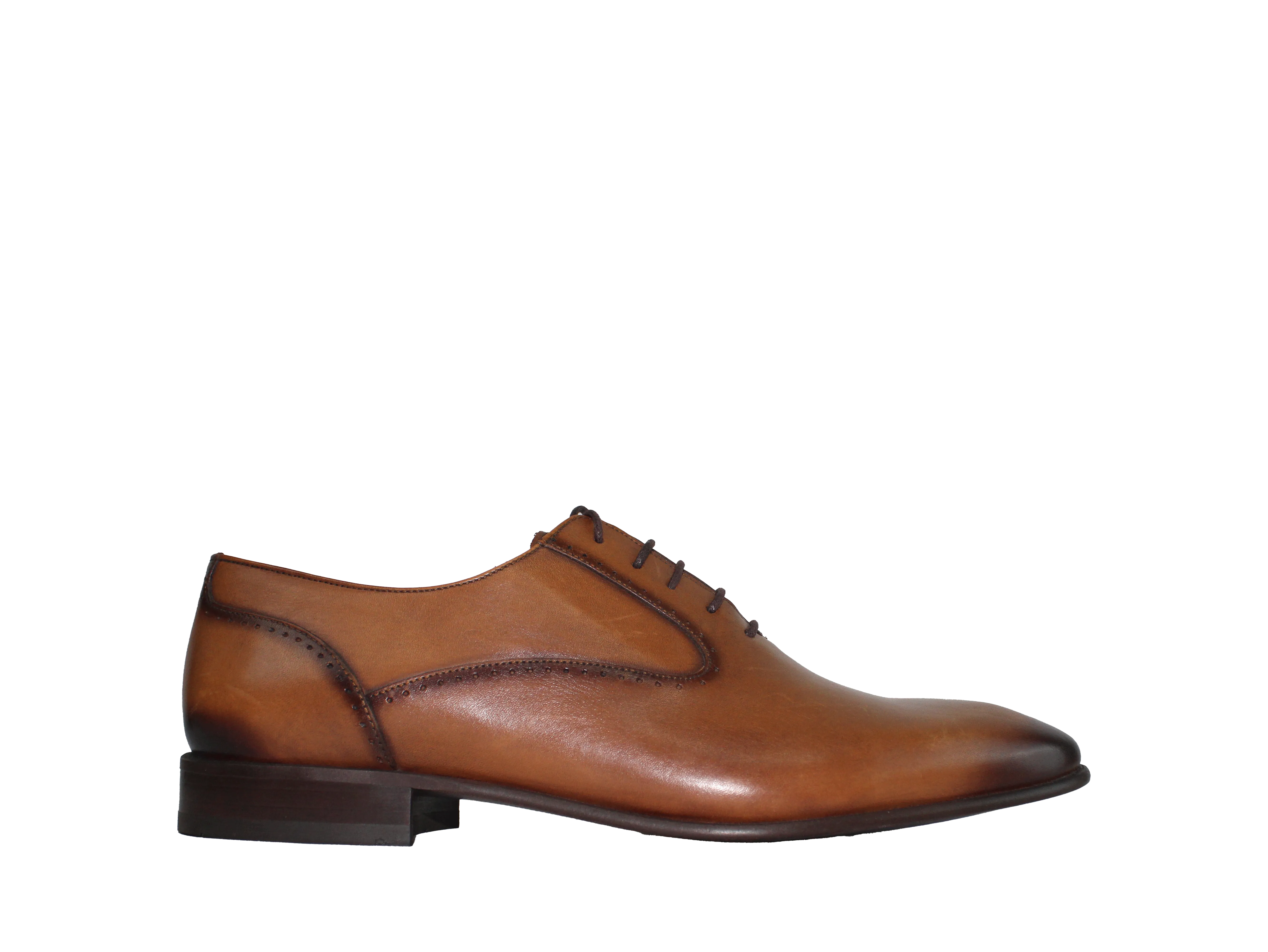 Calvano Tan Lace Up