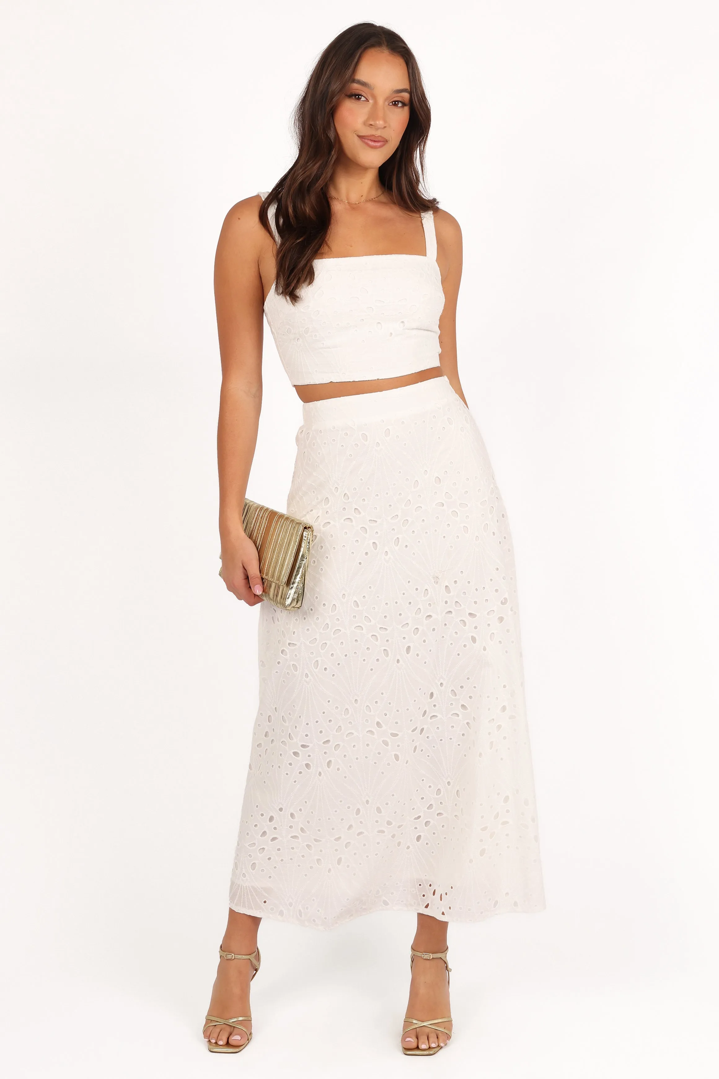 Camellia Two Piece Set - White