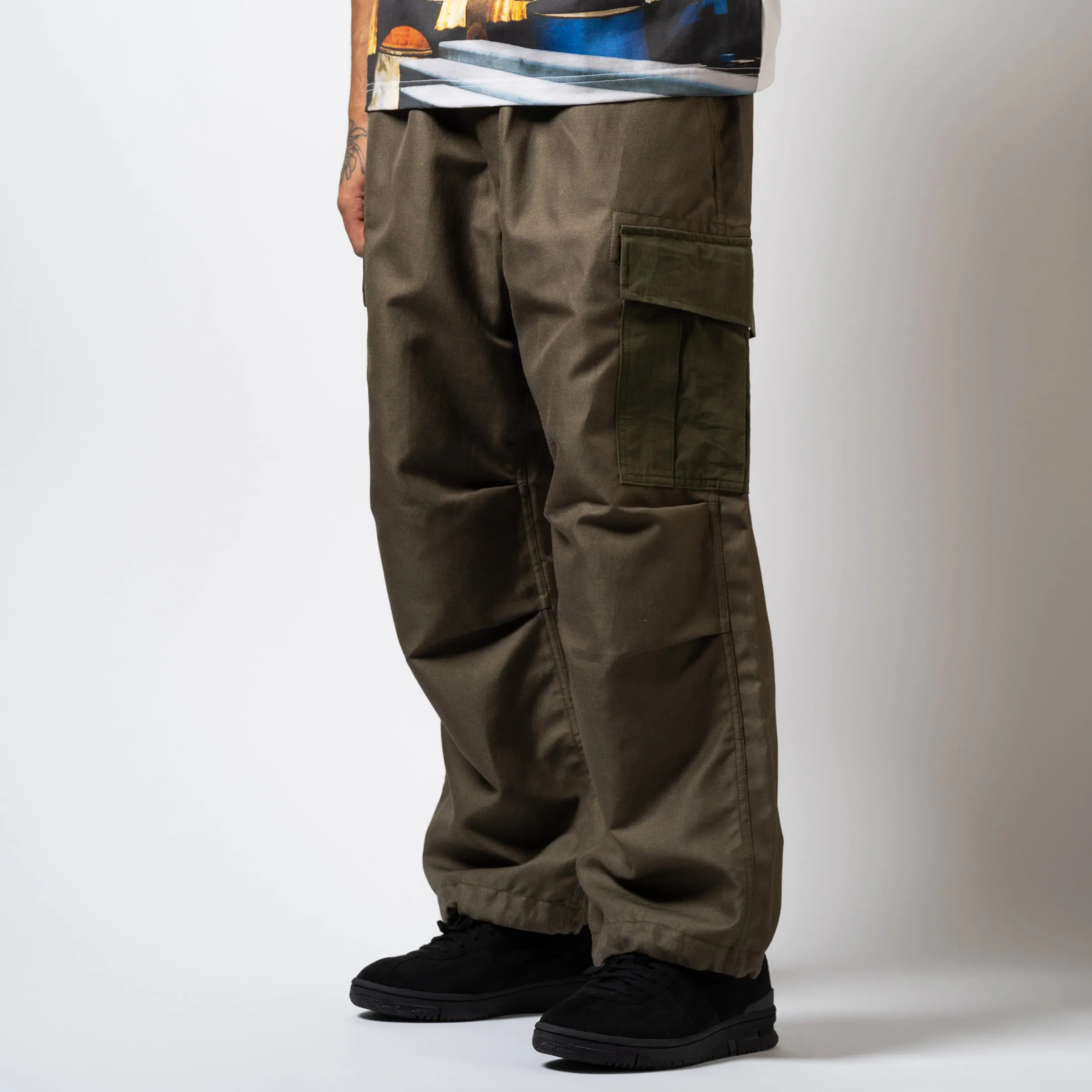 Cargo Trousers HK-P020-051-1-4 Olive