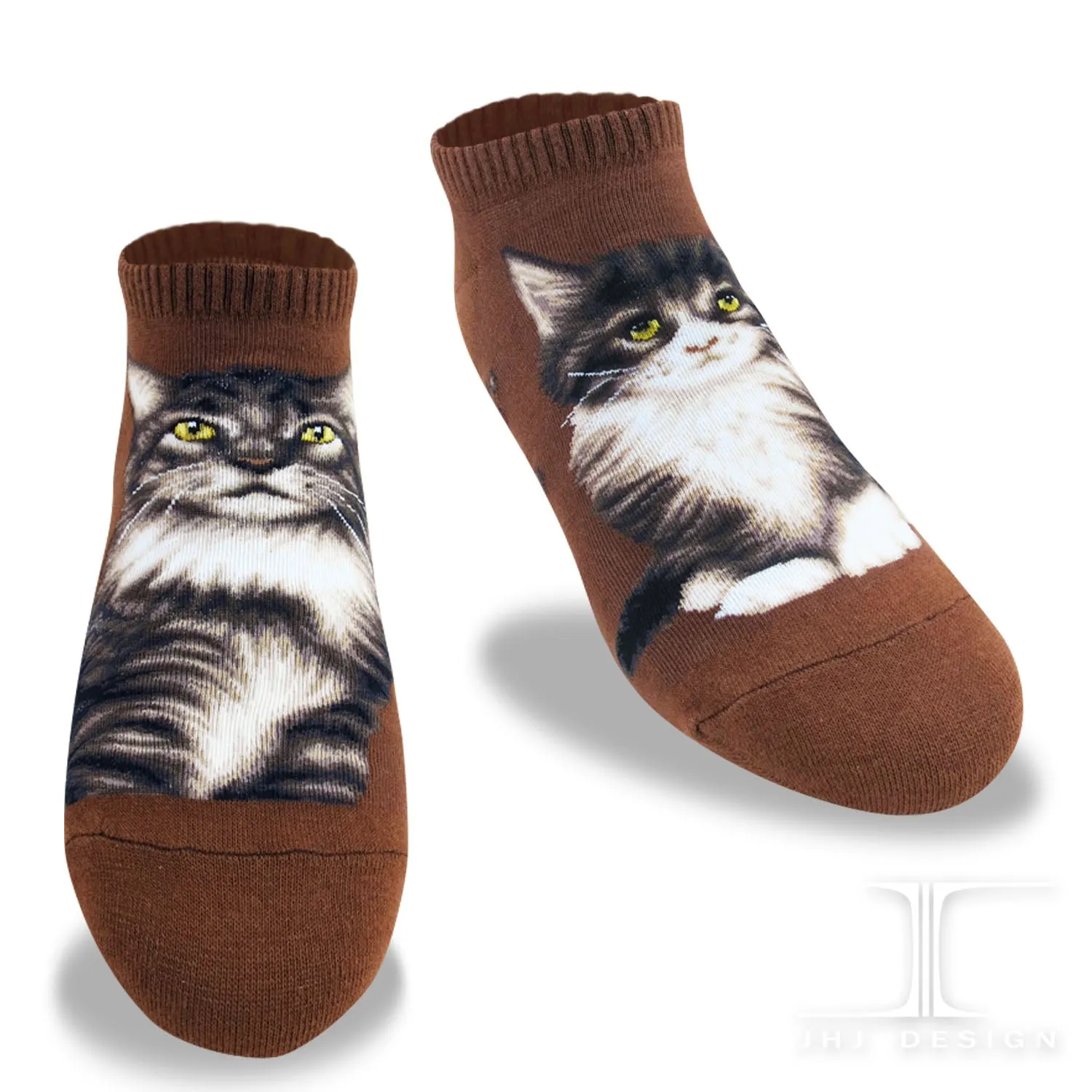 Cat Ankles - Maine Coon Brown