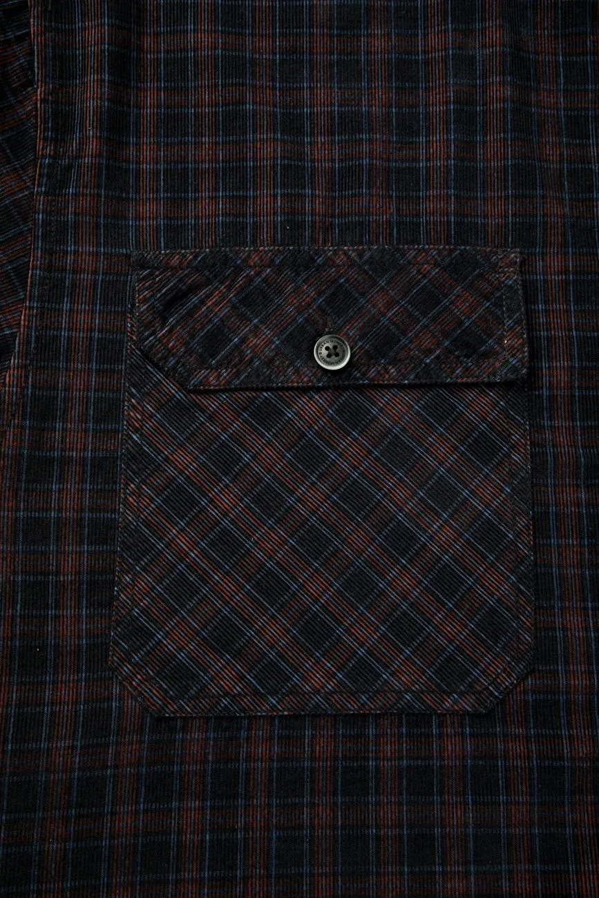 Check Corduroy Shirt 001 // oversized