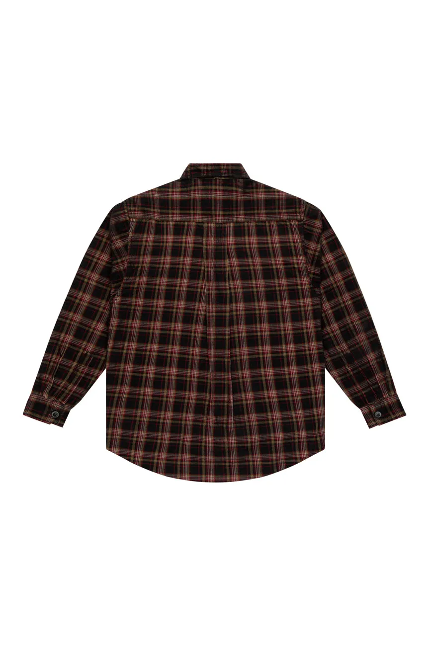 Check Corduroy Shirt 002 // regular fit