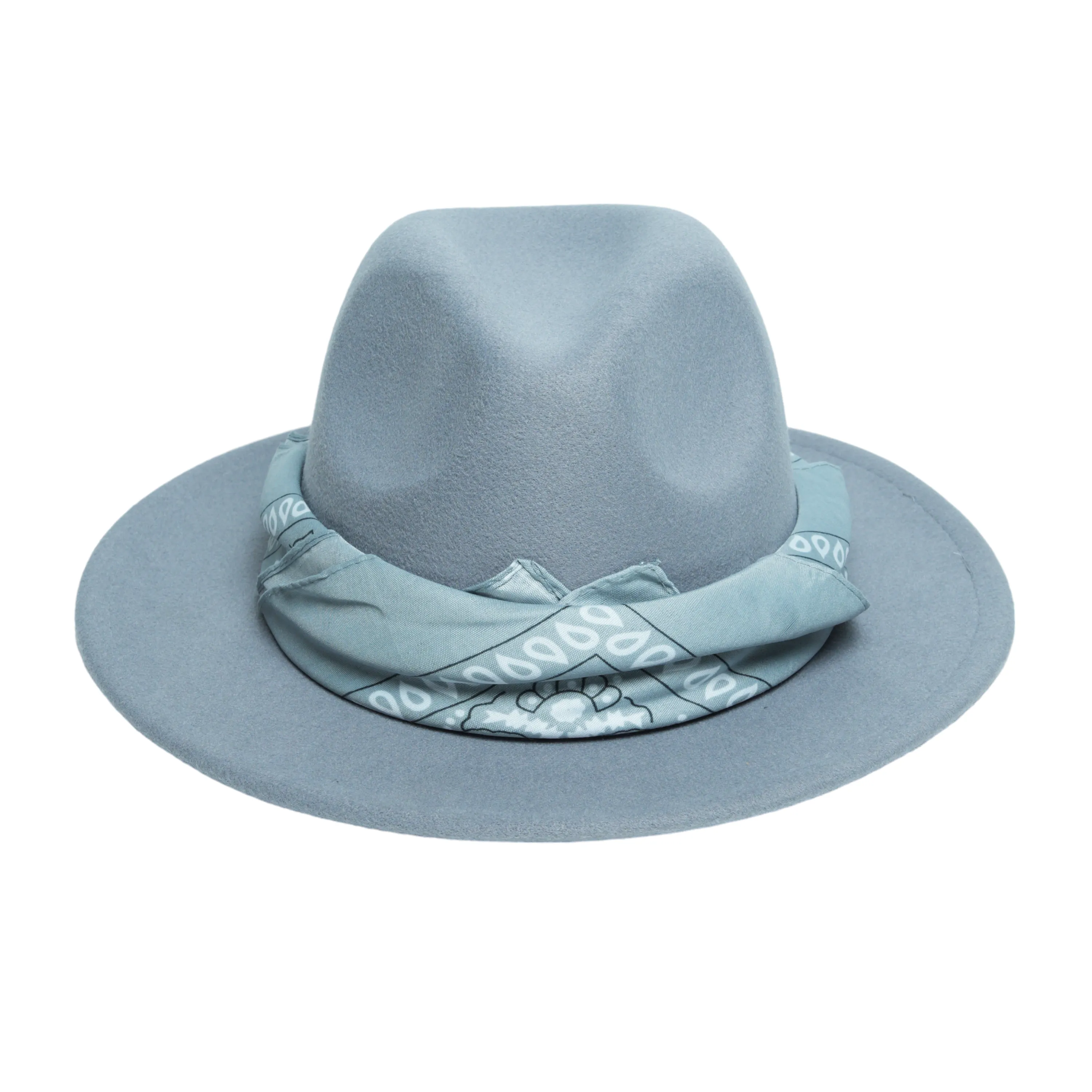 Chokore Boho Chic Fedora Hat (Grey)