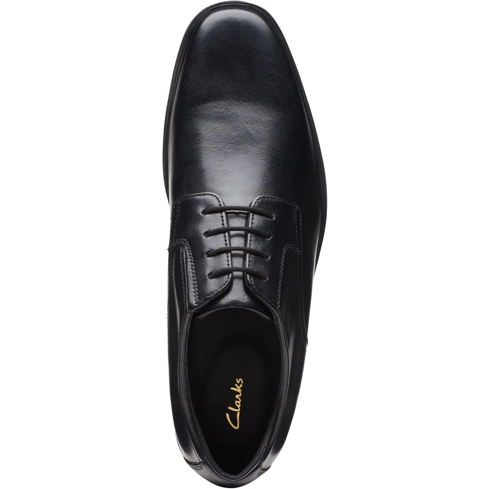 Clarks Howard Walk Mens Plain Toe Lace Up Shoe