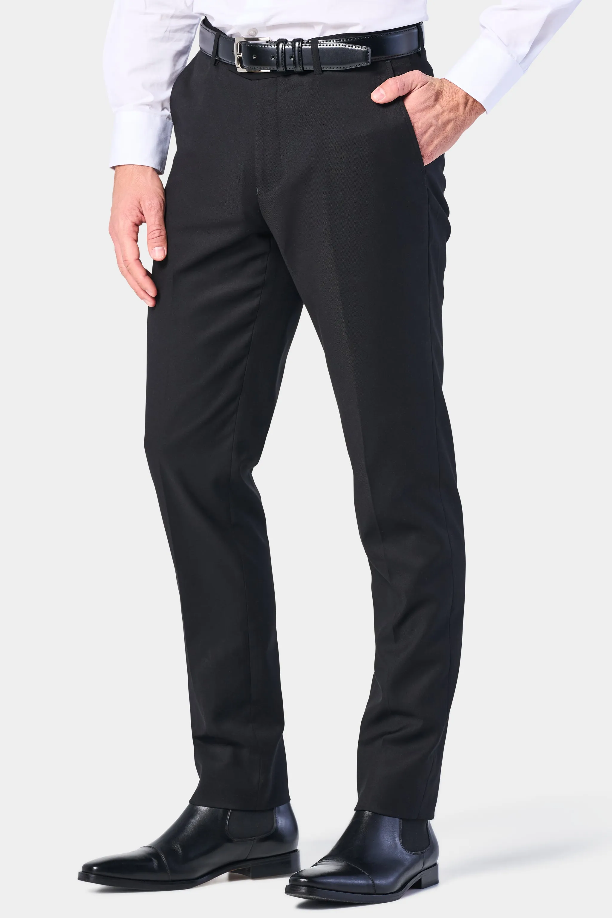 Classic Black 2 Button Suit