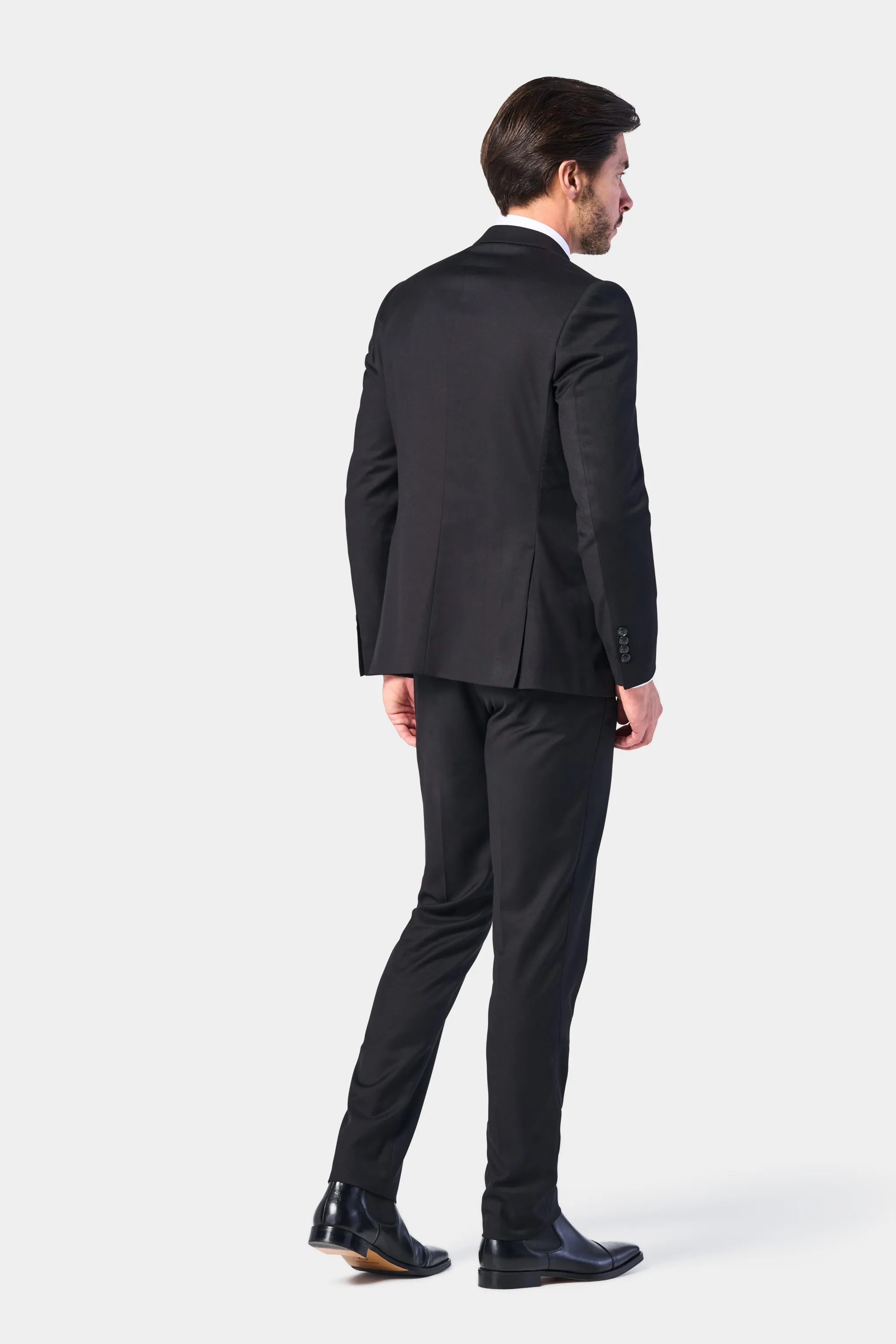 Classic Black 2 Button Suit