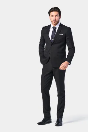 Classic Black 2 Button Suit